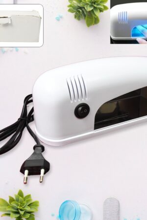 9W LED UV Lamp Nail Dryer Gel Nail Lamp Nail Curing Lamp (1 Pc)
