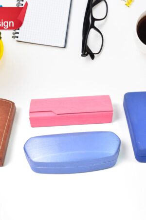 Glasses Case Eyeglasses Holder Storage Box (1 Pc / Mix color & Design)