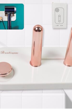 Hair Dryer Wall Mount, Self Adhesive Hair Dryer Holder (1 Pc)