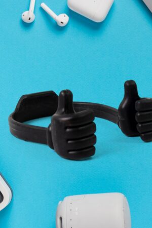 Hand Shape Mobile Stand OK Thumb phone Holder Multicolor (1 Pc)