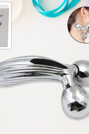 3D Manual Face Roller Massager (1 Pc)