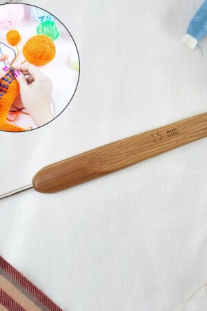 Crochet Hooks, Hook Needle Stainless Steel (1 Pc / 1.5 MM)