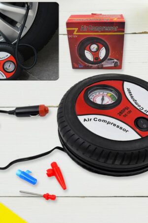 Compressor for Car and Bike 12V 260 PSI Tyre Inflator Air Pump