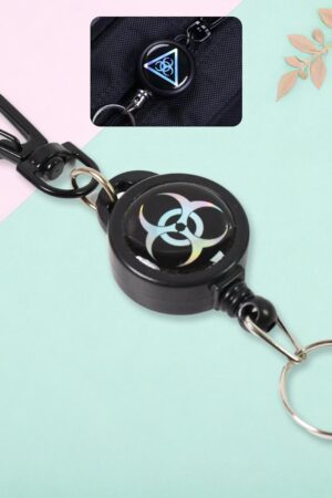 Safety Anti-Lost Retractable Key Chain (1 Pc / Small)