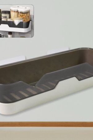 Wall Mounted Adhesive Bathroom Shower Caddy / Shelf / Plastic (1 Pc)