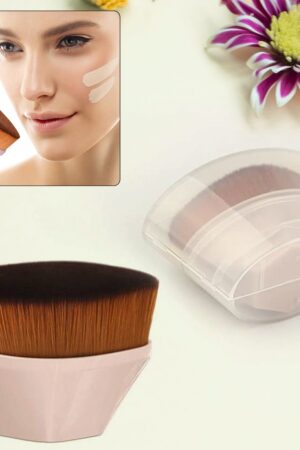 Foundation Makeup Brush, Perfect Makeup Brush Portable Case (1 Pc)