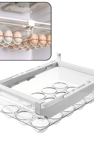 Egg Holder For Refrigerator Set Hanging Fridge Organizer Drawer (1 Pc)