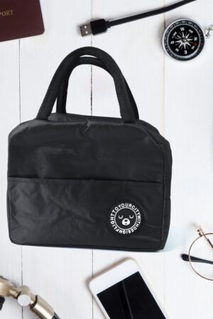 Lunch Box Bag for Women Men Insulated Lunch Bag With Zipper (1 Pc / Mix Color)
