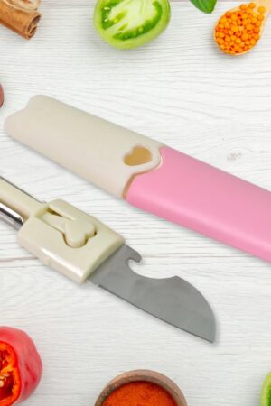 2 in 1 Knife, Multifunctional peeler fruit knife (1 Pc / Loose)
