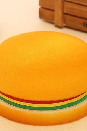 Burger Shaped Note  /  Sticky Notes  /  Memo Notes, Unique Mini Notes (Multicolor)
