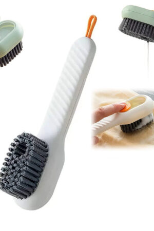 Multifunctional Scrubbing Brush with Liquid
