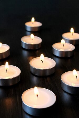 Tealight Candles Set, Smokeless Candles (50 Pcs set)