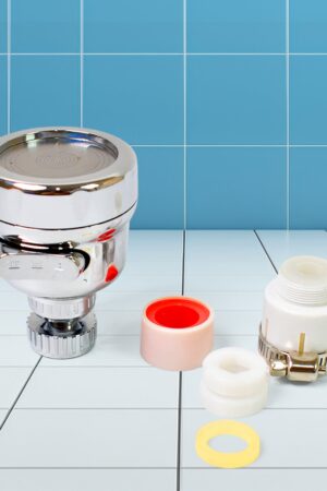 Faucet Sprayer Head, 360° Rotatable Faucet Extension (1 Set)
