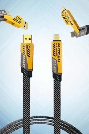 4 in 1 Charging Cable 65W Cable (1 Pc)