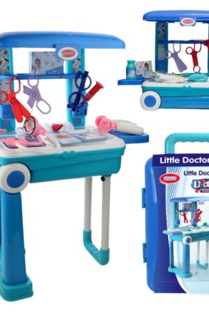 Premium Doctor Set Trolley Little Doctor Kids Toy (1 Set)