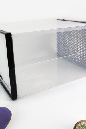 Big Plastic Stackable Shoe Storage Box (1 Pc / 37x27x19 Cm)