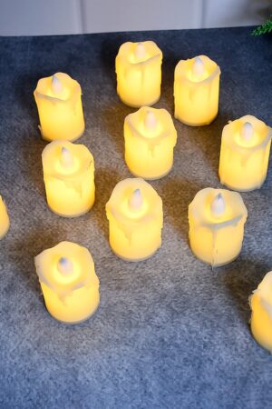 Festive Lighting for Any Occasion: 12 pcs LED Candles