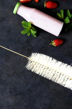 Safe Cleaning Brush Drinking Straw Cleaning Brush Bottle Cleaner Brush (1 Pc / 25 CM)