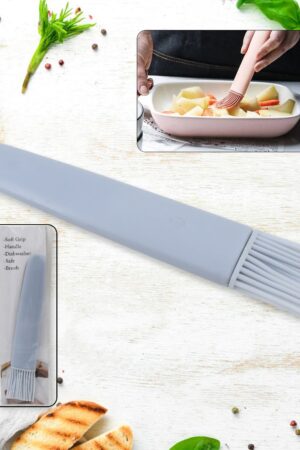 Pastry Brush, Basting Brush BBQ Sauce Marinade Meat Silicone Oil Brush (1 Pc)