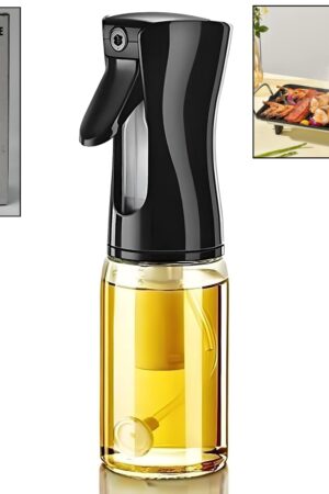 Glass Oil Dispenser Bottle Spray (1 Pc / 200 ml Approx)