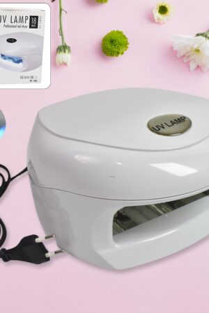 18W LED UV Lamp Nail Dryer Gel Nail Lamp Nail Polish Curing Lamp (1 Pc)