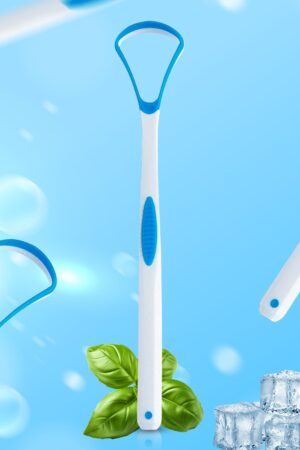 Tongue Cleaner Oral Tongue Cleaner Brush Scraper (1 Pc)