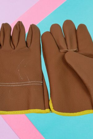 Gloves Gardening Gloves for Men Women Leather Gloves Heavy Duty Gloves (1 Pair)