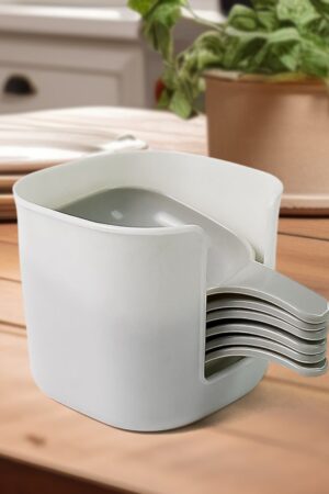 7 in 1 Side Dish Dip Bowl Set with Handle Mini Dipping Bowls (7 Pcs Set)