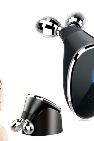 Microcurrent- Facial- Device, Micro current Face Massager Roller (1 Pc)