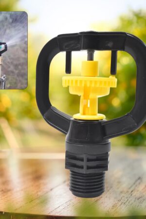 Rotating Irrigation Sprinkler Plastic Spray Nozzle (1 Pc)