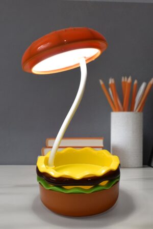 Burger Delight: Folding LED Night Lamp (1 Pc)