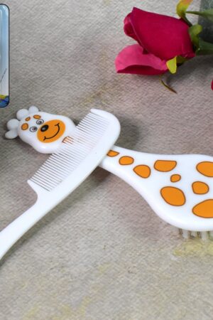 Baby comb and brush hair set (1 Pc / Mix Color)