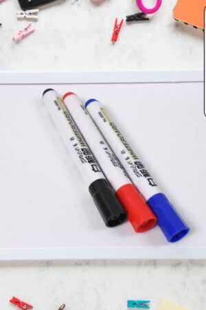 Mix Color Marker Pen used in all kinds of school, college (3 Pcs Set)