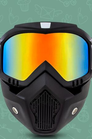 Motorcycle Goggles Off-Road Helmet Goggles Windproof Glasses Goggles Mask (1 Pc)