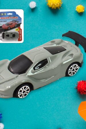 Metal Mini Car Toy, Free Wheel Toy Vehicle (Multicolor / 1 Pc)