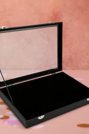 Ring Holder Organizer Box, Jewelry Ring Display Case (35x24 CM)