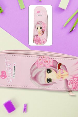 Double Layer Large Capacity With Multi-Functional Pencil Case (1 Pc)