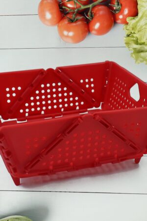 Storage Basket Box with Holes Ventilated Design (23×20 Cm / 1 Pc)