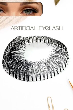 Artificial / Fake Eyelash Extensions Natural & Lightweight (1 Pc / 10 Mm)
