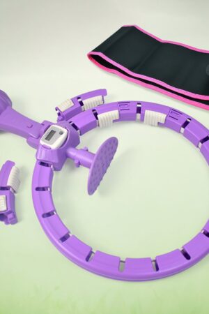Smart Hula Hoops With Waist Support Belt (2 Pcs Set)