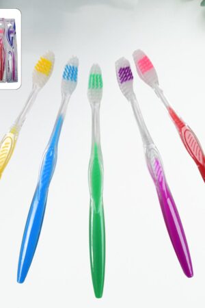 Premium Plastic Toothbrush (1 Pc / Mix Color)