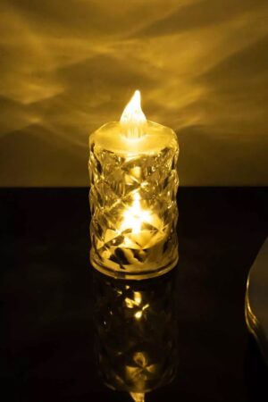 Flameless and Smokeless Decorative Candles LED Tea Light (1 Pc)