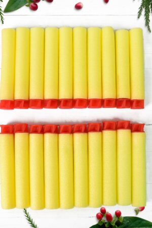 Refill Bullet Darts Soft Round Head Blasters Kids Toy for Gun (20 Pcs Set)