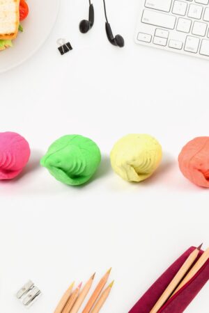 Shankh Shape Eraser Rubber (1 Pc / Mix Colour & Design)