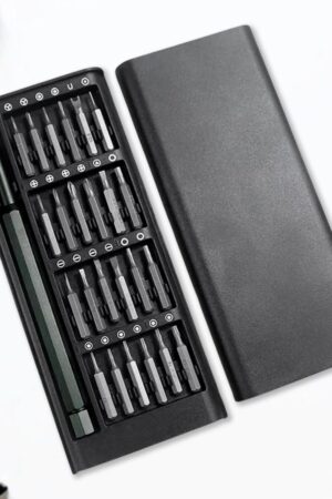Aluminium 24 in 1 Precision Screwdriver Set, Screwdriver Tool Set (24 Pcs Set)