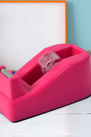 Plastic Tape Dispenser Cutter for Home Office use (1 pc)