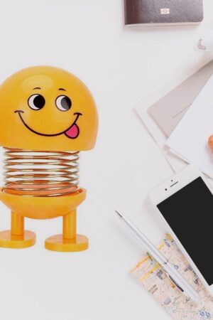 Smiling Face, Spring Doll Toy (1 Pc)