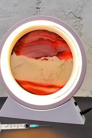 3D Liquid motion Display With LED Light (1 Pc)