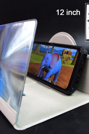 5D HD Mobile Phone Screen Magnifier Amplifier (1 Pc / 12 Inch)