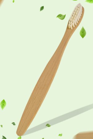 Wooden / Bamboo Brush Toothbrush Ultra Soft Bristles (1 Pc)